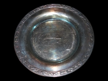 Silverplated Coaster
