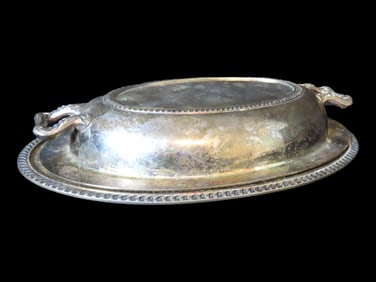 Silverplated Covered Serving Dish