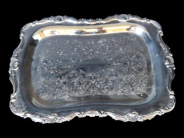 13" x 9 1/2" Sliverplated Serving Platter