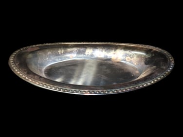 12 1/4" x 7 1/4" WM Rogers Silverplated Platter