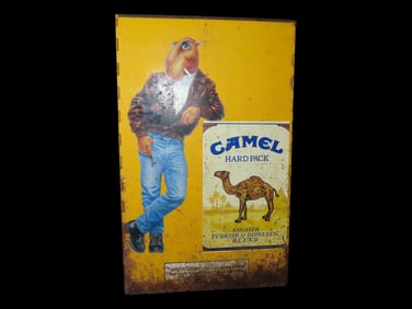 24" x 22" Camel Cigarettes Advertising Display
