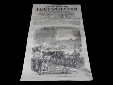 Reprint of Single sheet newspaper, Civil War