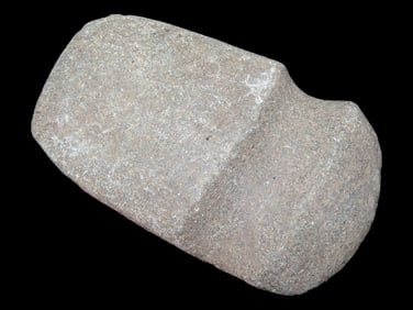 5 1/4" 3/4 Groove Axe, Found By Josh Walker 3 Miles South of Lomax, Illinois, Henderson Co.,