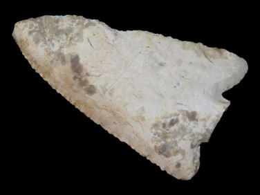 4 1/4" Massive Snap Base Thebes, Found By Josh Walker 3 Miles South of Lomax, Illinois, Henderson