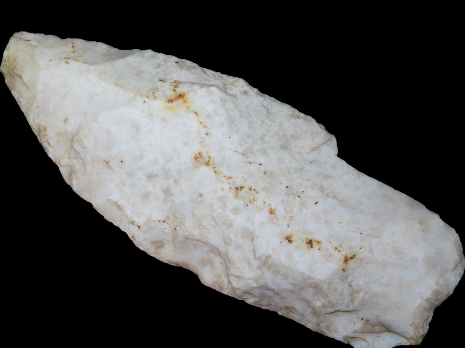 4 3/8" Archaic Knife, Found By Josh Walker 3 Miles South of Lomax, Illinois, Henderson Co., Illinois (1 of 4)