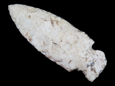 3 1/4" Bottleneck, 4 3/8" Archaic Knife, Found By Josh Walker 3 Miles South of Lomax, Illinois,