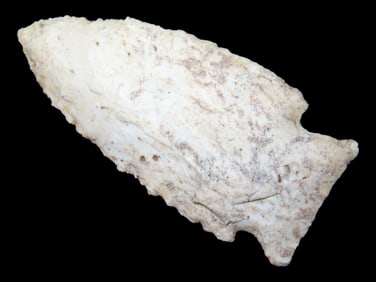 2 7/8" Serrated Stillwell, 4 3/8" Archaic Knife, Found By Josh Walker 3 Miles South of Lomax,