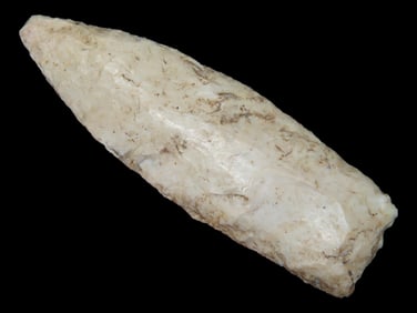 3" Nebo Hill, 4 3/8" Archaic Knife, Found By Josh Walker 3 Miles South of Lomax, Illinois, Henderson