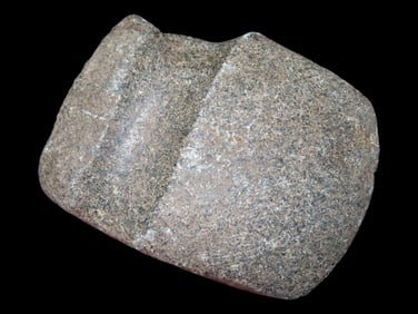 3 1/2" 3/4" Groove Axe, 4 3/8" Archaic Knife, Found By Josh Walker 3 Miles South of Lomax, Illinois,