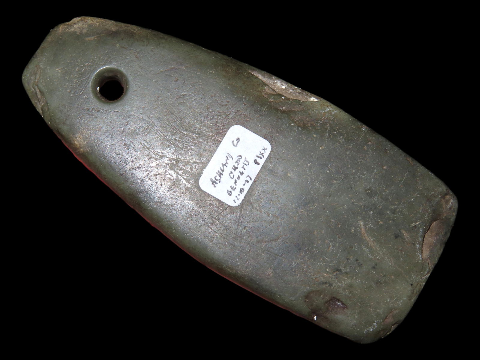 3 1/8" Slate Pendant, Ashland Co., Ohio (1 of 6)