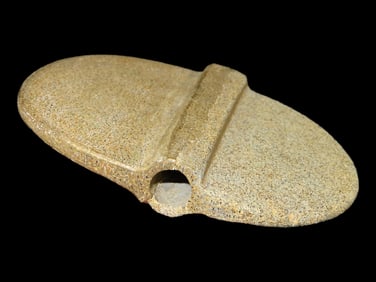 4 5/8" Oval Bannerstone, EX Tommy Buetell, Monroe Co., Tennessee
