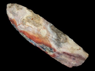 7 1/8" Very Colorful Wadlow Blade, Found in Calhoun Co., Illinois by the Etley Site