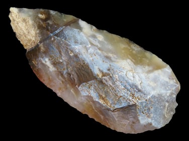 3" Archaic Knife, EX John Byrd, Albany Co., WY