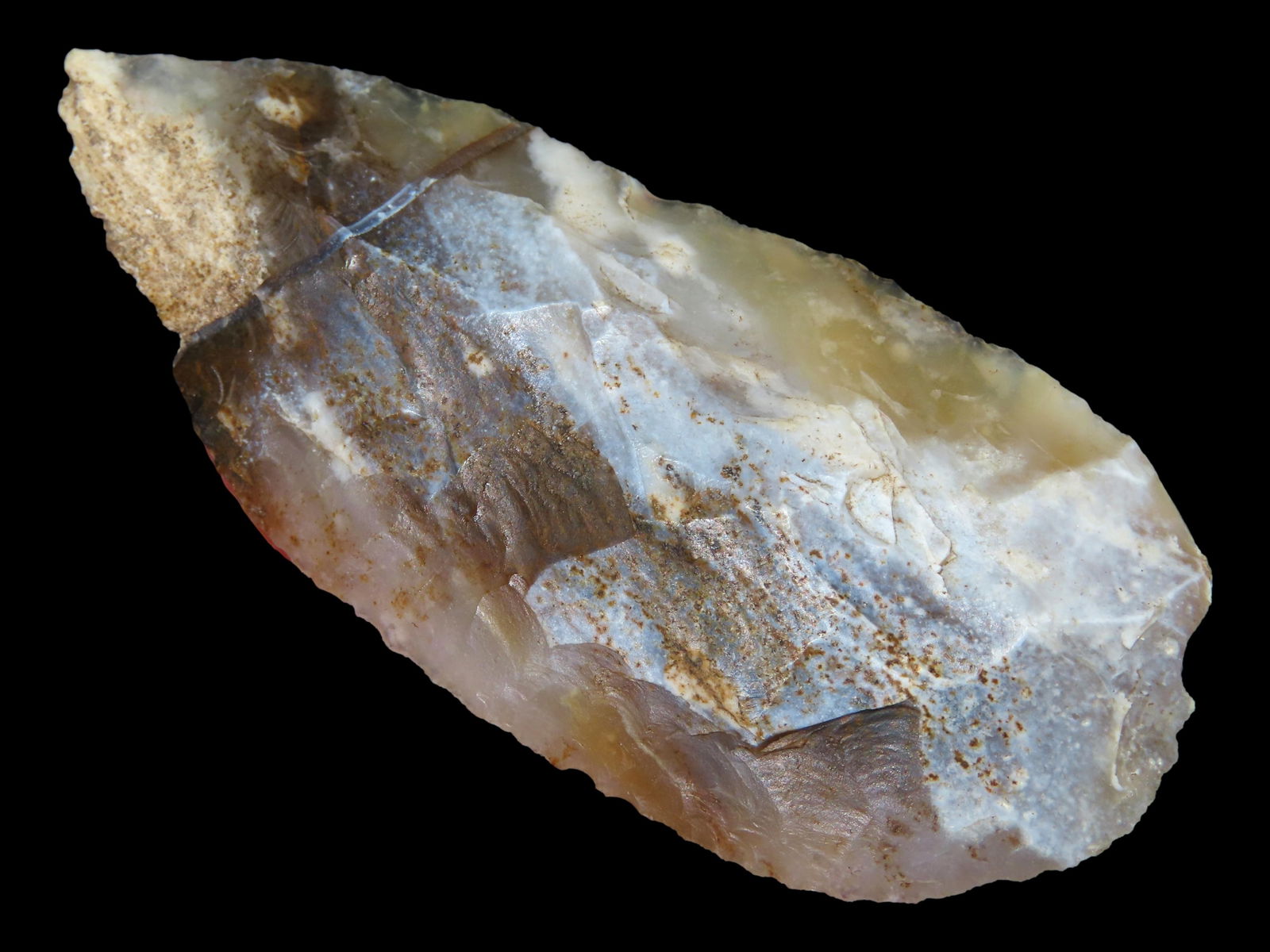 3" Archaic Knife, EX John Byrd, Albany Co., WY (1 of 4)