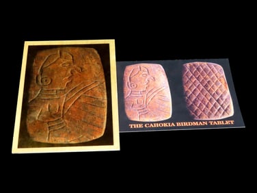 Lot of 2 Cahokia Mounds Postcards