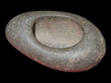1 1/2" Hardstone Paint Pot, EX Steve Grey, Scotland Co., Missouri