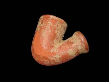 1 1/2" Historic Clay Trade Pipe, Ohio