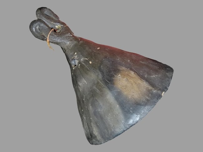 Historic Pottery Bell, Late 1800's to Early 1900's, From an old collection out of Payson, Illinois (1 of 7)