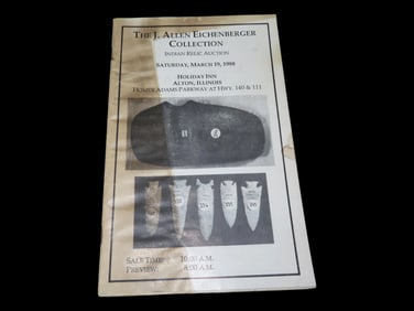 March 19, 1988 Eichenberger Auction Catalog