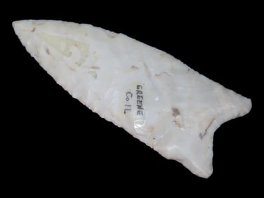 3 5/16" Dalton, Dickey COA, Greene Co., Illinois