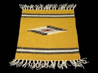 10X12" Fringe Woven Tapetes Rug/Mat