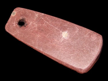 1 7/8" Pipestone Pendant, EX Nick Gates, MN