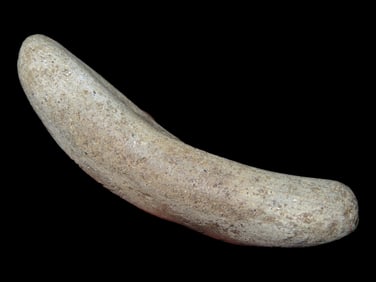 3 1/4" Pottery Boatstone, Northeast Arkansas