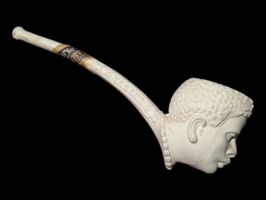 5 1/2" Rare Kaolin Early Pottery Pipe from Holland