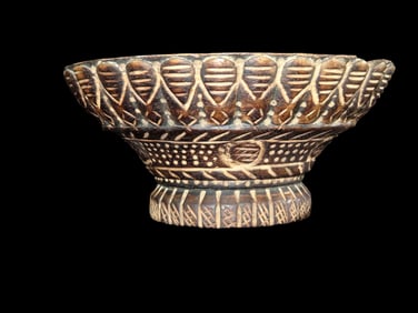 8" X 3 1/2" Shaman Bowl from Northern Peru Mt. Range