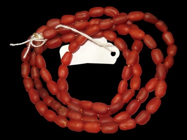 River Amber Natural Seed Beads, Rare Beads B-44