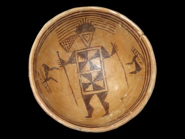 4" X 6 3/4" Pre-Columbian Pt. from Upper Mountain Range Peru