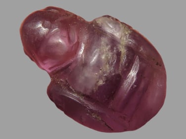 5/8" Pre-Columbian Fluorite Bird Pendant from Columbia
