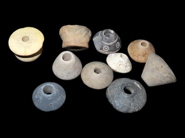 10 Rare Pre-Columbian, Found at Ecuador, Manabi Culture, 500 BC to 500 CE