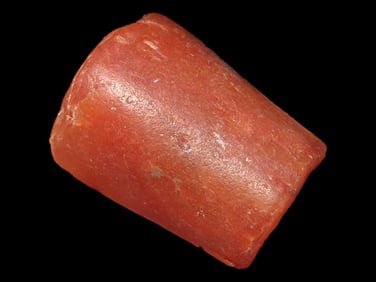 3/4" Large Rose Quartz Neolithic Bead, Africa