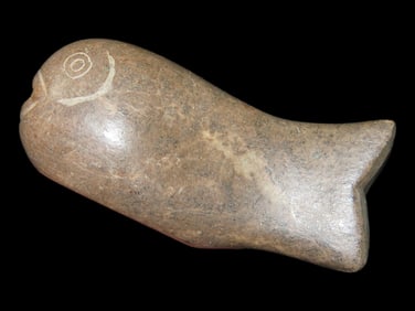4 1/2" Alaskan Eskimo Whale Carving