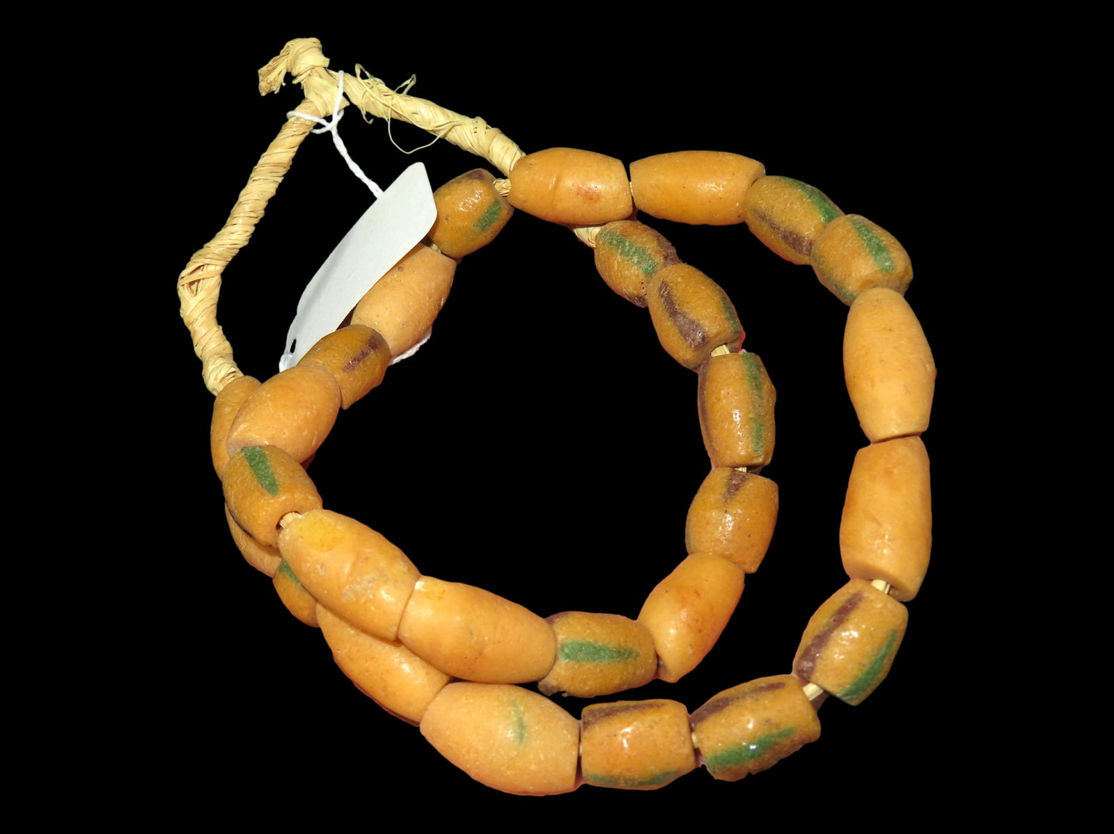 12 Strand of African Sand Cast Beads: 12 Strand of African Sand Cast Beads