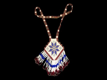18" with Strap Native American Beadwork