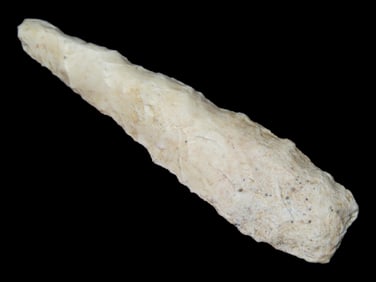 3 1/8" Agate Basin Drill, Found by Steve McCabe, Sullivan Mo.