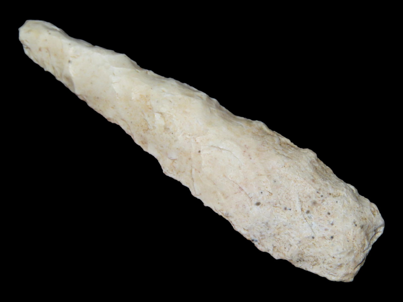 3 1/8" Agate Basin Drill, Found by Steve McCabe, Sullivan Mo. (1 of 4)