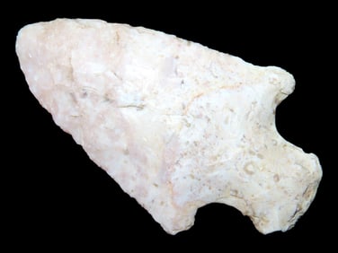 2 1/2" Eared Squared Stem Pts., Found by Steve McCabe Sullivan Co., Missouri