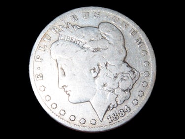 1884 Morgan Silver Dollar