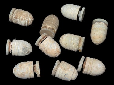 Lot of 10 Bullets, Found by Boyd Cole, Wayne Co., Tennessee