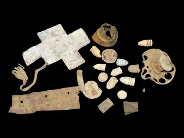 Lot of Misc. Items, Bullets, Metal, Etc., Found by Boyd Cole, Wayne Co., Tennessee