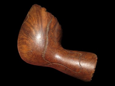 2 1/2" Burl Wood Pipe
