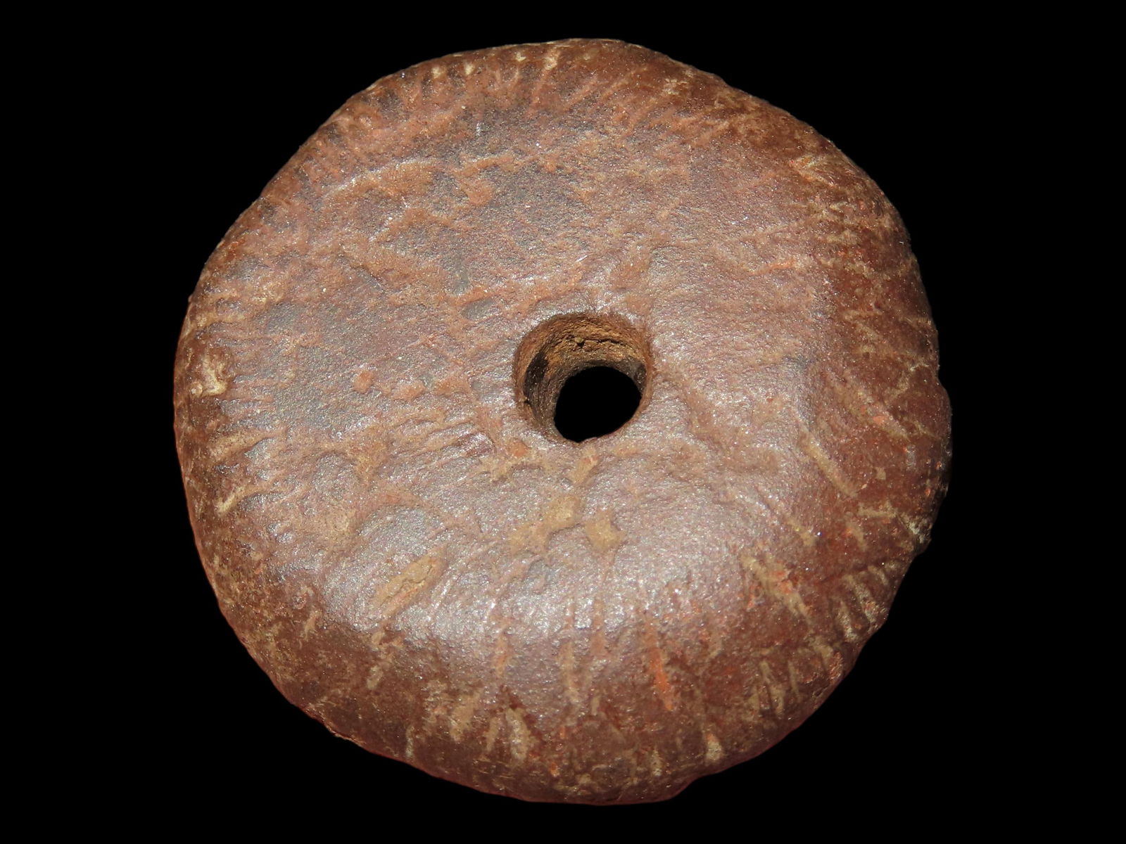 1 1/2" Polished Bead Hematite, Miller Co., Missouri (1 of 4)