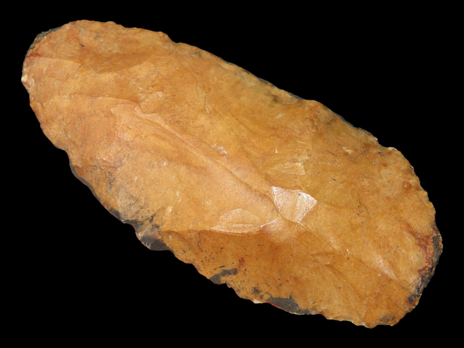 5 Very Colorful River Patinaed Flint Celt, Hardin Co., Tennessee (1 of 5)