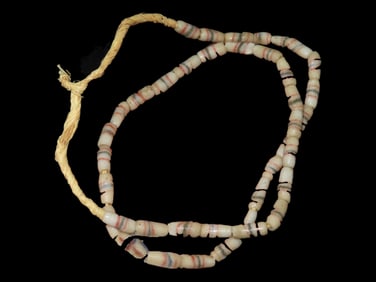 12 Strand of Sandcast Beads