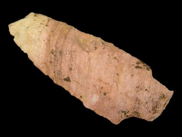 2 7/8" Colorful Square Stem Pt., EX Steve McCabe Collection, Sullivan Co., Missouri