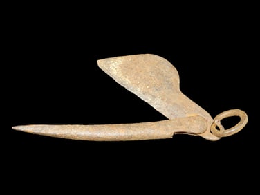 5 1/8" Antique Fisherman"s Net Knife, Africa