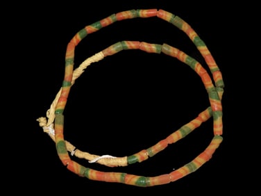 12 Strand of Sandcast Beads